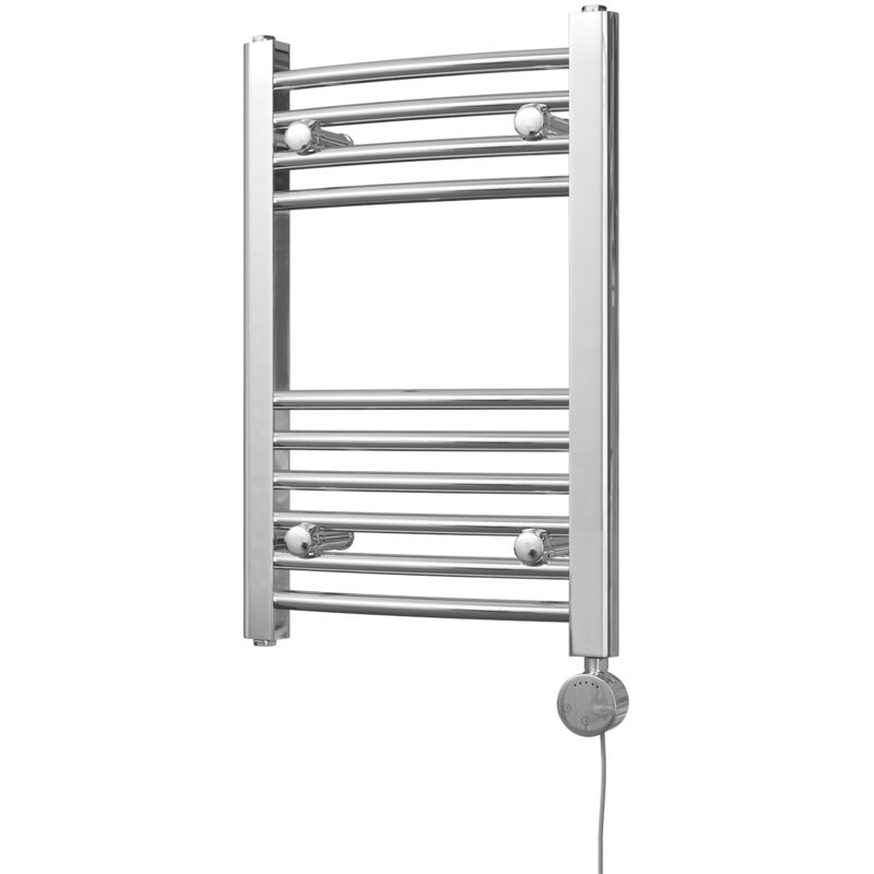 Image of Zennor - Chrome Electric Towel Rail&hellip;