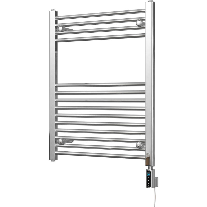 Image of Zennor - Chrome Electric Towel Rail&hellip;