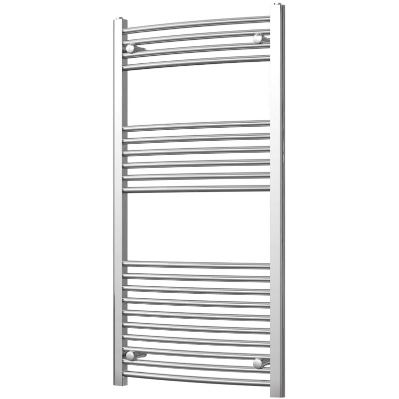 Image of Zennor - Chrome Heated Towel Rail&hellip;