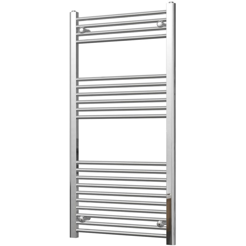 Image of Zennor - Chrome Heated Towel Rail&hellip;