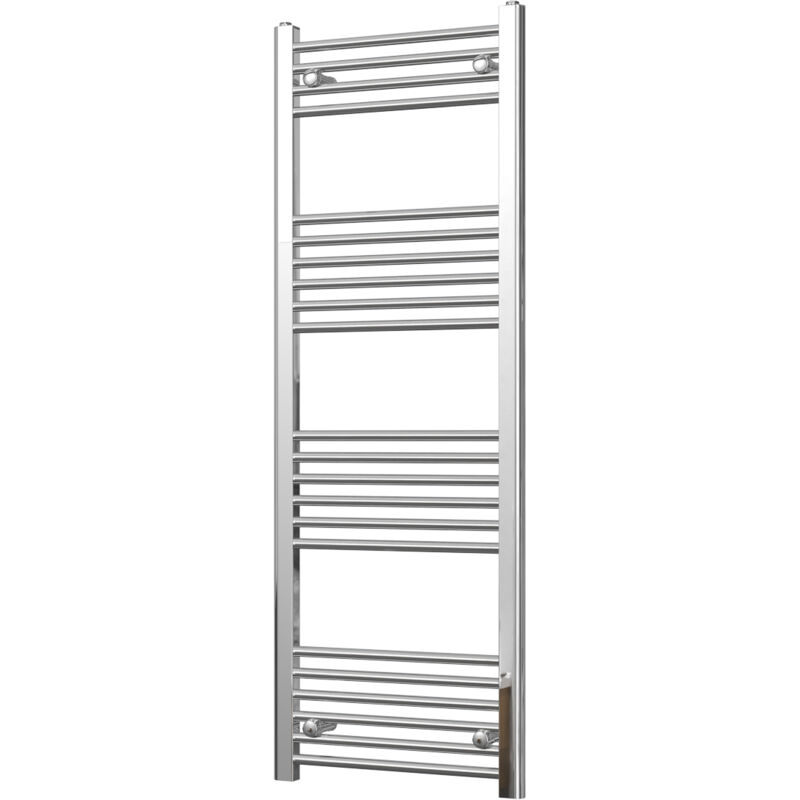 Image of Zennor - Chrome Heated Towel Rail&hellip;