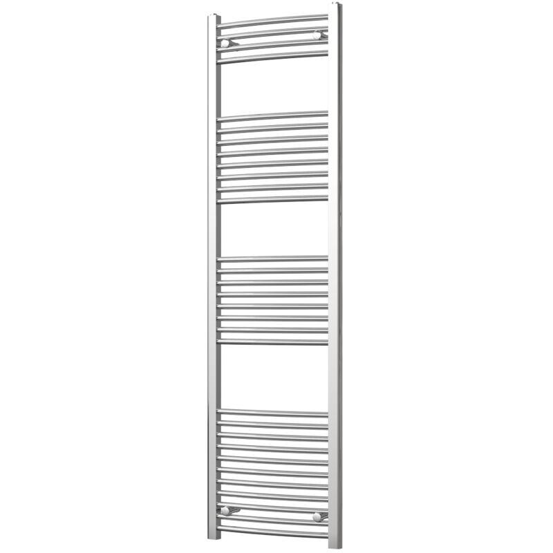 Image of Zennor - Chrome Heated Towel Rail&hellip;