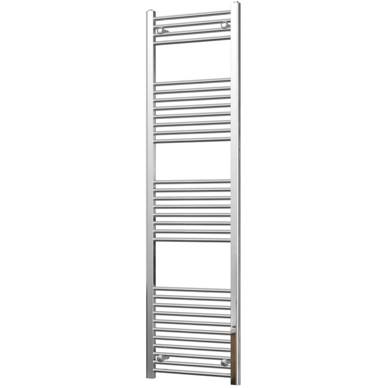 Image of Zennor - Chrome Heated Towel Rail&hellip;