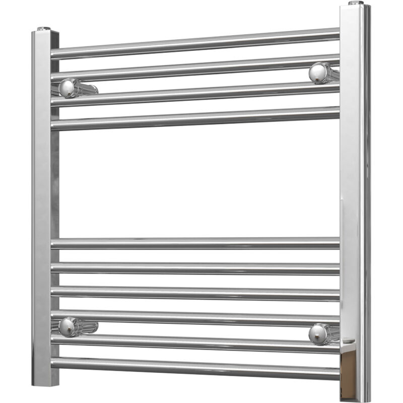 Image of Zennor - Chrome Heated Towel Rail&hellip;