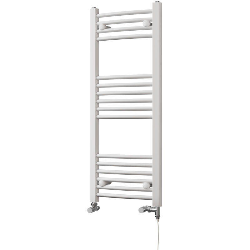 Image of Zennor - White Dual Fuel Towel&hellip;