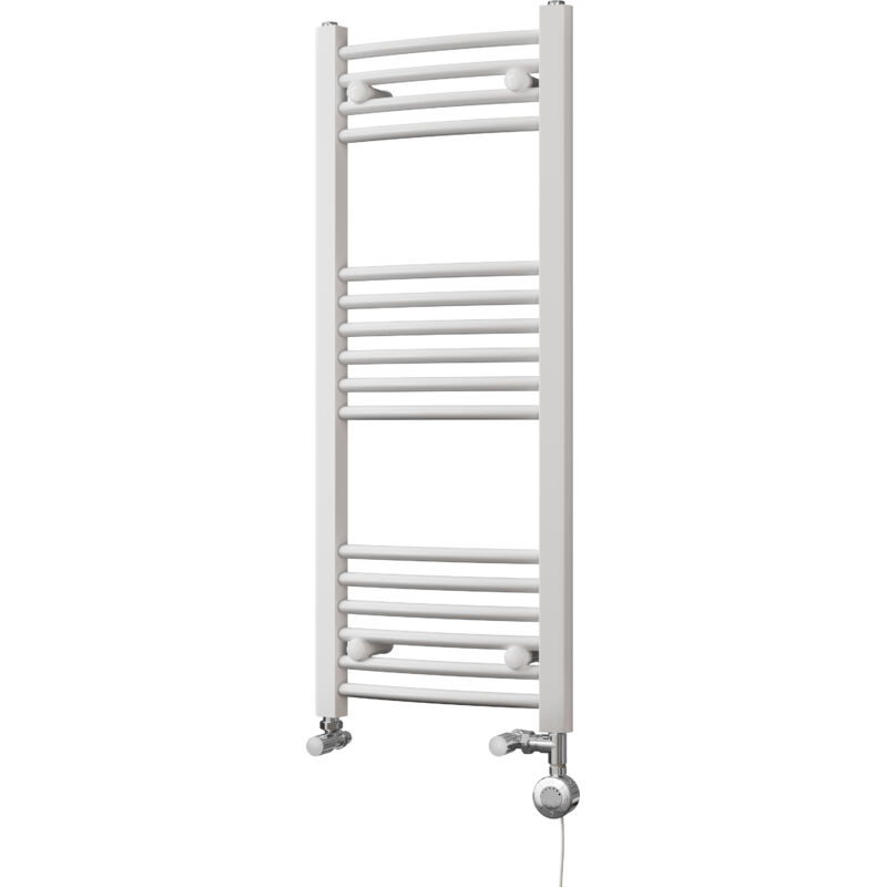 Image of Zennor - White Dual Fuel Towel&hellip;