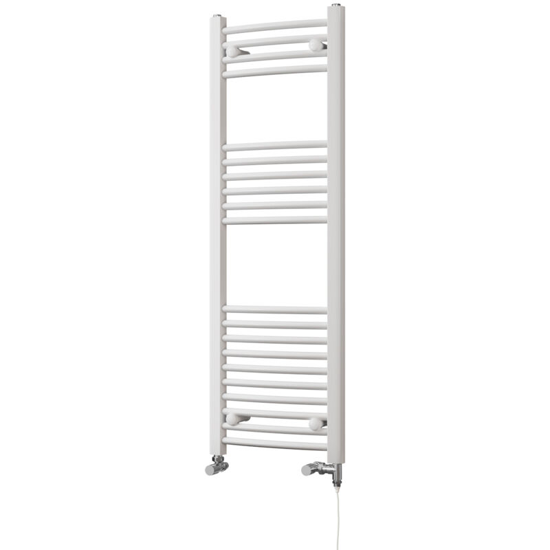 Image of Zennor - White Dual Fuel Towel&hellip;