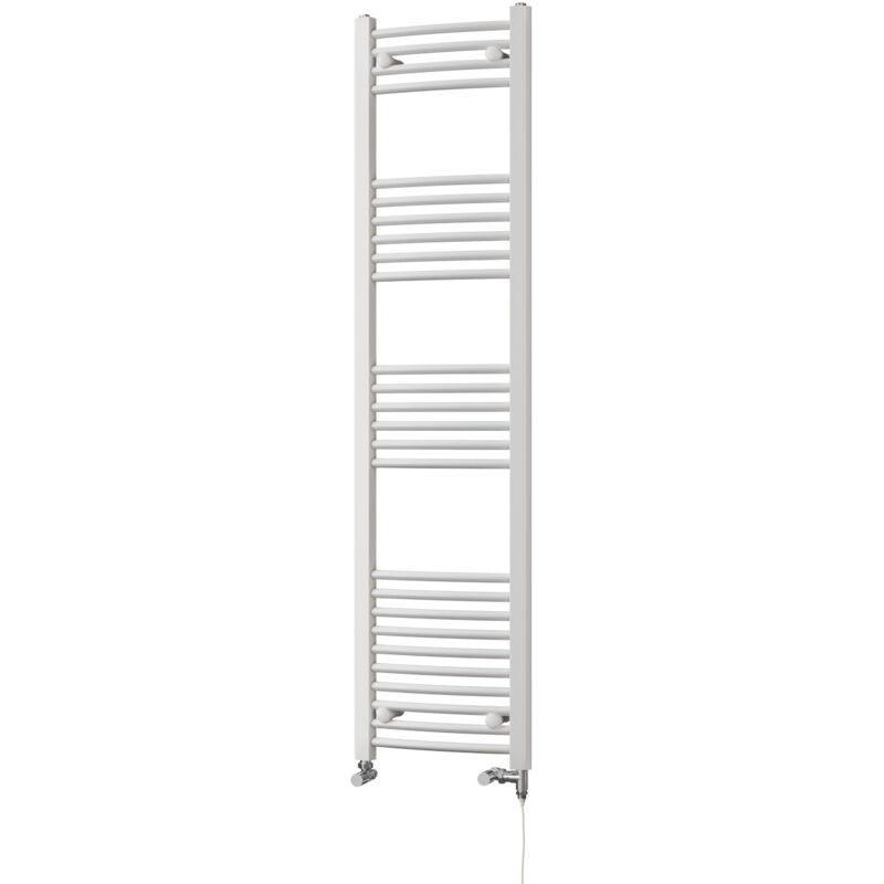 Image of Zennor - White Dual Fuel Towel&hellip;