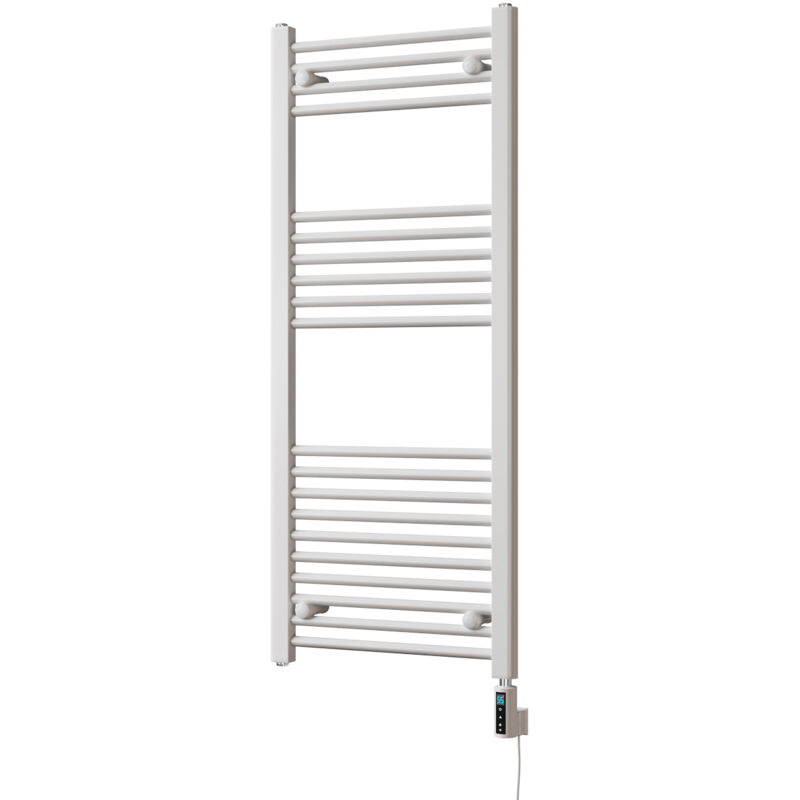 Image of Zennor - White Electric Towel Rail&hellip;