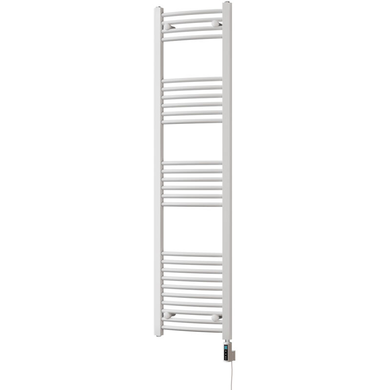 Image of Zennor - White Electric Towel Rail&hellip;