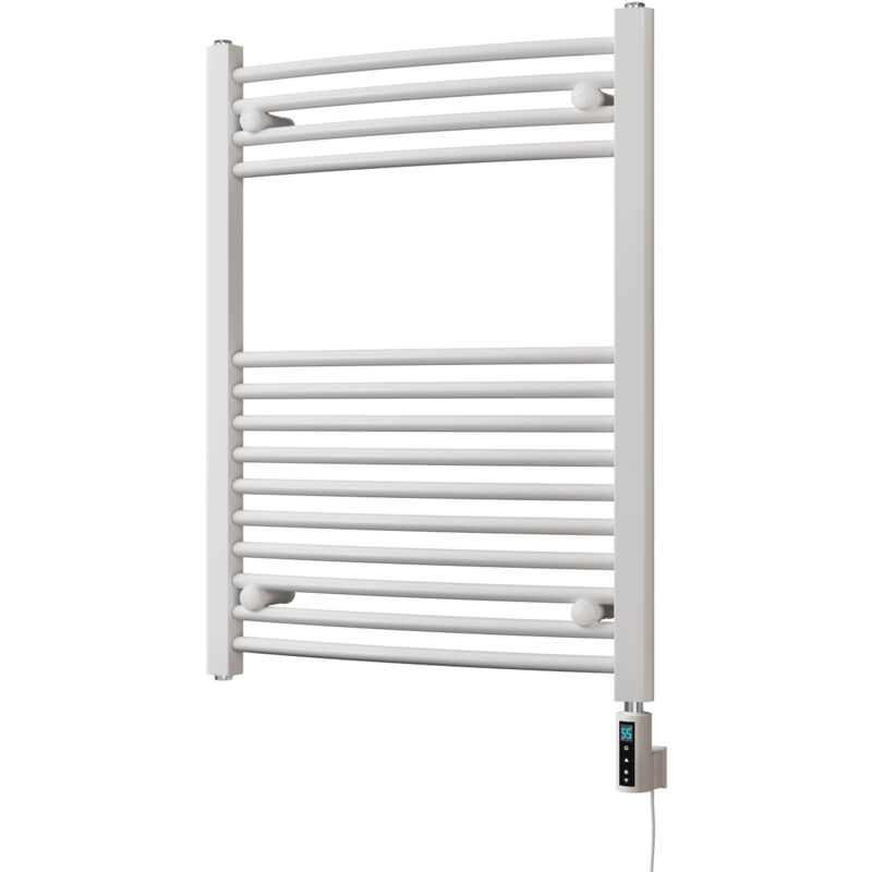 Image of Zennor - White Electric Towel Rail&hellip;