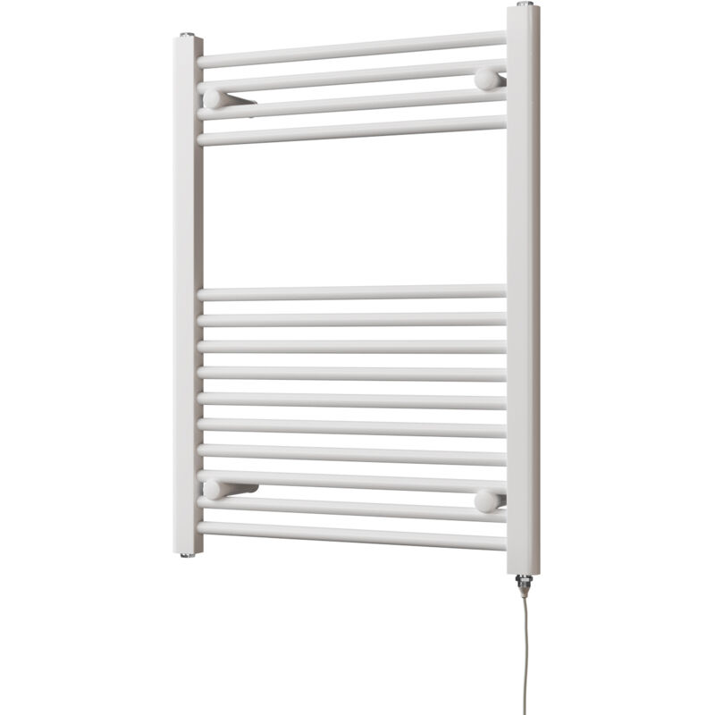 Image of Zennor - White Electric Towel Rail&hellip;