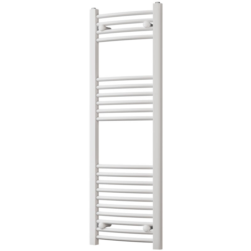 Image of Zennor - White Heated Towel Rail&hellip;