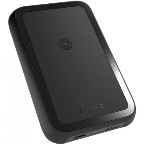zens ZENS Powerbank sans Fil avec Kickstand Compatible avec Apple MagSafe (capacité de 4000mAh, Rechargeable sans Fil, certifié Qi, câble USB-C Inclus) (ZEPP02M/00)