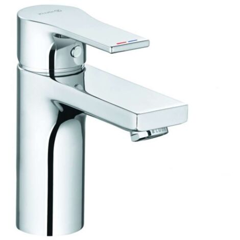ZENTA SL Lavabo EHM 100 mm avec vidage push-open chromé