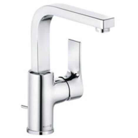 ZENTA SL Lavabo EHM girevole con pulsante laterale, con scarico cromato