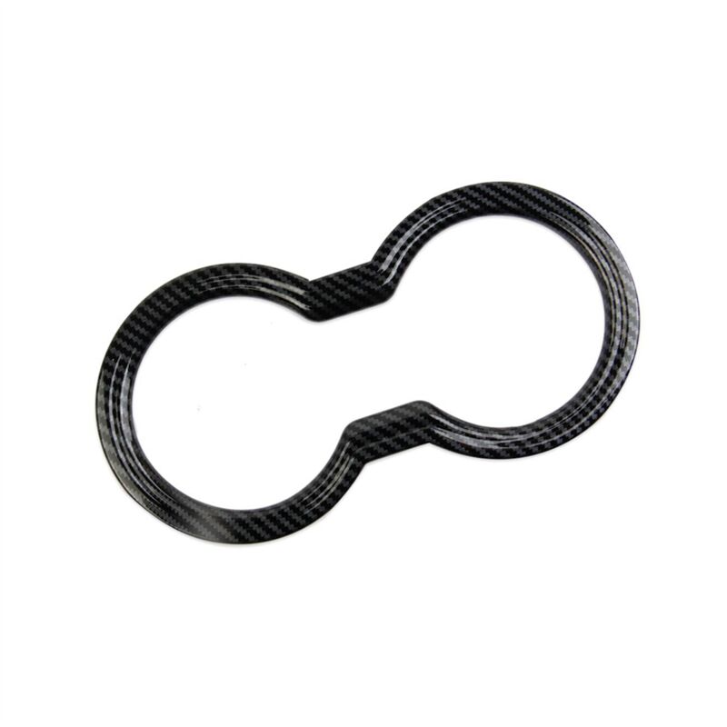 Image of Zentrale Tasse Halter Rahmen Trim für 2024 Innen Zubehör Carbon Faser