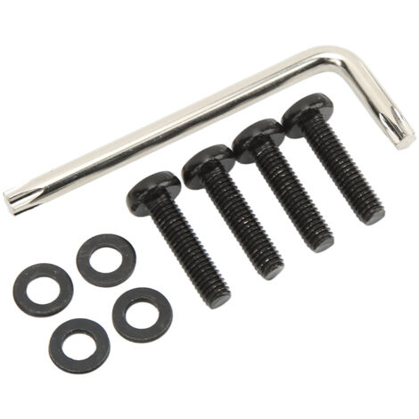 [Zentralschraubensatz für Spoiler] [Schrauben] Zentralschraubensatz für Spoiler und Wickerbill (4 Schrauben + 4 Dichtungen + Schraubenschlüssel) Kompatibel mit Corvette C7 Z06/GS ab 2014 OE 23155297