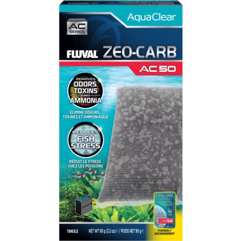 Zeo-Carb para filtro AquaClear Fluval AC - Pack de 1