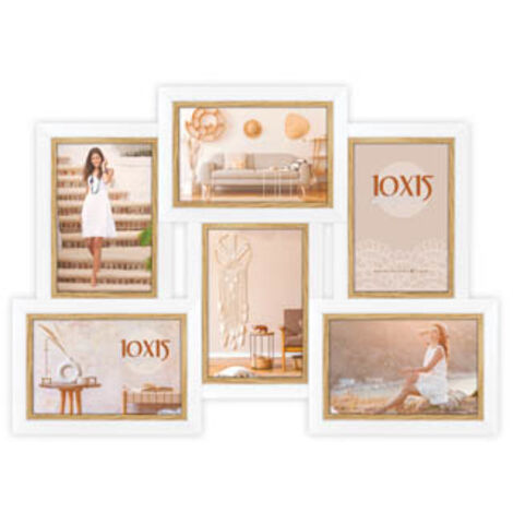Zep Ayas 6Q Set de cadre photo White