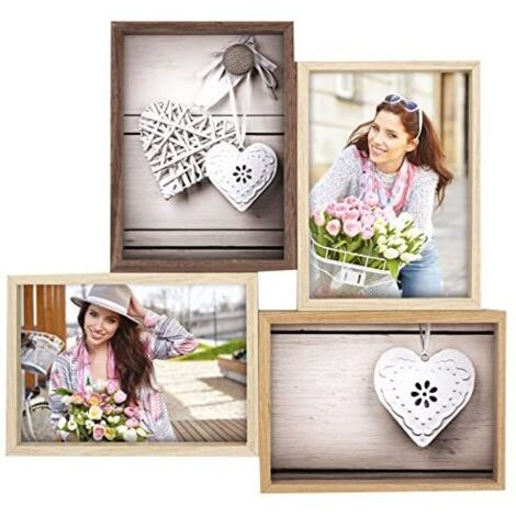 ZEP Montreaux 4Q 10 x 15 cm, multi colour, legno