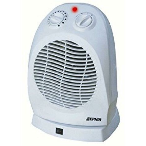 Zephir termoventilatore oscillante 2000w bianco con regolatore temperatura ztrm6