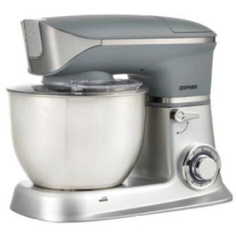 Zephir Zephir ZHC130DX robot da cucina 1300 W 7 L Grigio, Argento, Acciaio inossidabile