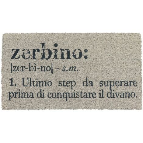 Zerbino 70x40 cm de l'entrée à domicile et du PVC avec un fond de victionnaire non glissant