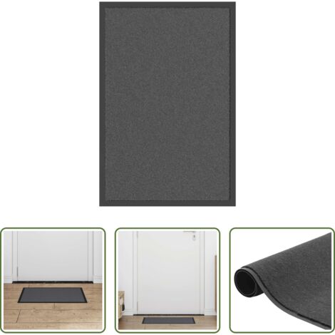 Zerbino antiscivolo -  Zerbino Antracite 40x60 cm