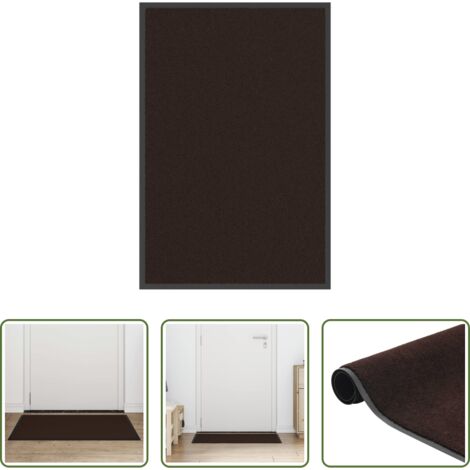 Zerbino antiscivolo -  Zerbino Marrone 60x90 cm
