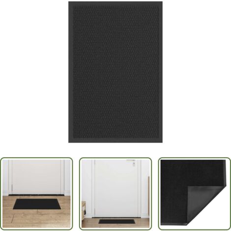 Zerbino antiscivolo -  Zerbino Nero 40x60 cm