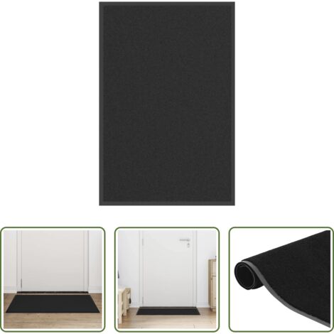 Zerbino antiscivolo -  Zerbino Nero 60x90 cm