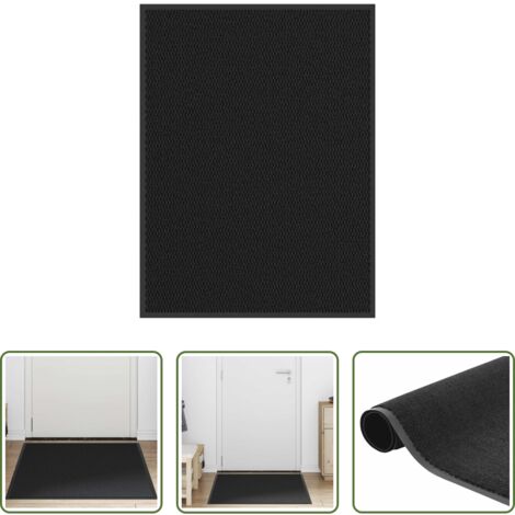 Zerbino antiscivolo -  Zerbino Nero 90x120 cm