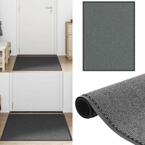 Zerbino Antracite 80x120 cm - Zerbino antiscivolo - Zerbino polipropilene