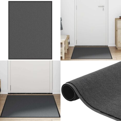 Zerbino Antracite 90x120 cm - Zerbino antiscivolo - Zerbino polipropilene