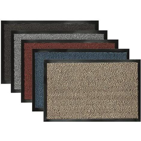 ZERBINO ASCIUGAPASSO CM 50x80 FONDO ANTISCIVOLO COLORI ASSORTITI