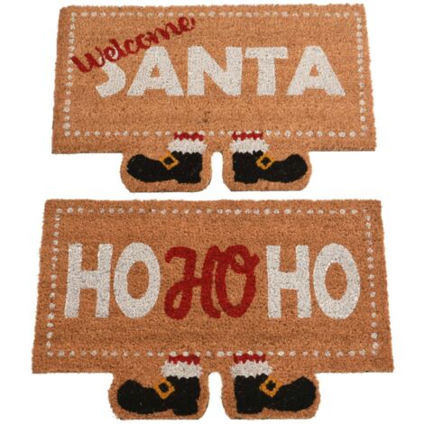 Zerbino Babbo Natale, 60x40x1,5cm, 2 modelli. basics