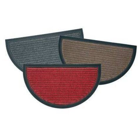 ZERBINO BORDER MEZZALUNA - POLIPROPILENE + GOMMA CM 40X70 - 2 pezzi