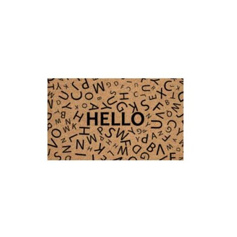 ZERBINO COCCO HELLO SPESSORE MM.15  cm.40x70    XTRA