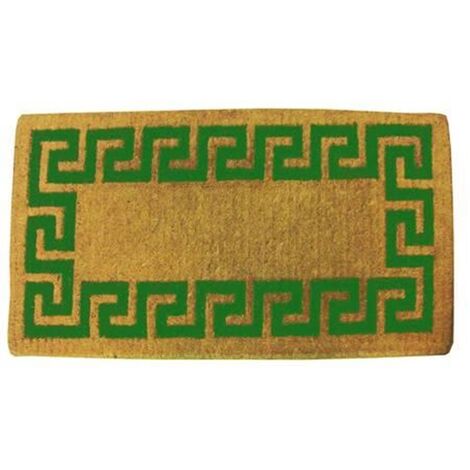 ZERBINO COCCO IMPERIALE VERDE SPESSORE MM.30  cm.40x80  FER 331685
