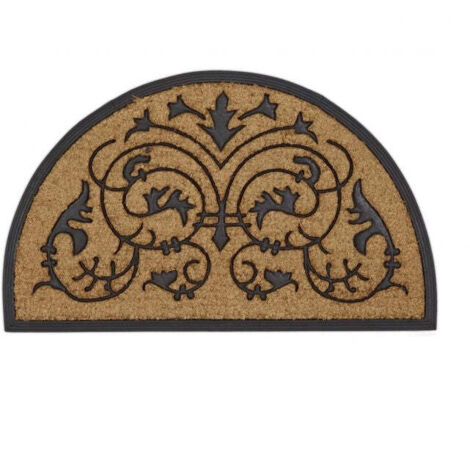 Zerbino cocco semicircolare 60x100 cm