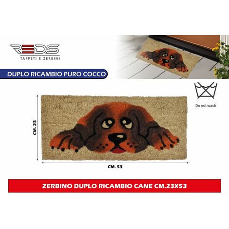Basset Hound zerbino, zerbino per cani personalizzato, benvenuto
