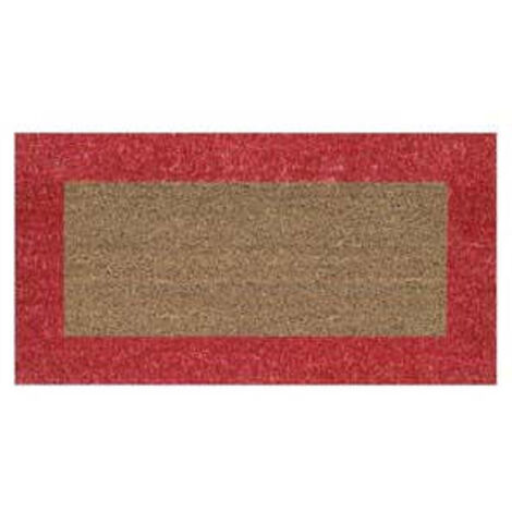 Zerbino Ecoco Rosso Spessore Mm.18 - cm.40x80, spessore mm.18