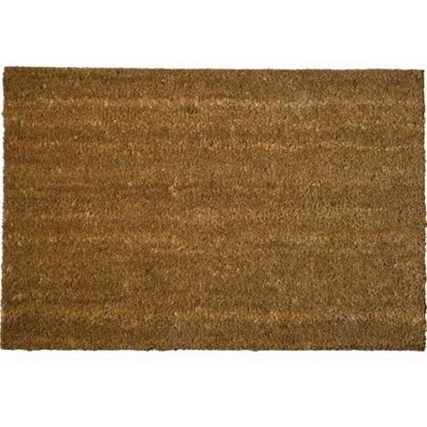 Zerbino In Fibra Di Cocco Naturale 50x90 Cm - Retro In Gomma Antiscivolo, Made In Italy - Foto 9