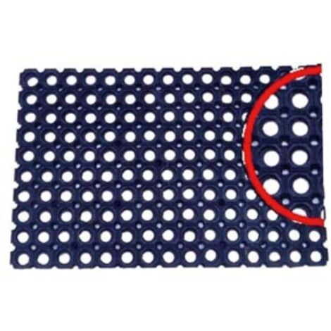 Zerbino gommolo rettangolare tipo normale - cm.40x60  Lady doc