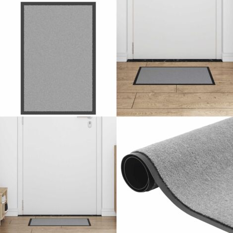 Zerbino Grigio 40x60 cm - Zerbino antiscivolo - Zerbino per porticato