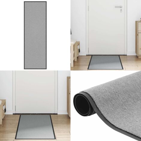 Zerbino Grigio 60x180 cm - Zerbino antiscivolo - Zerbino per portico