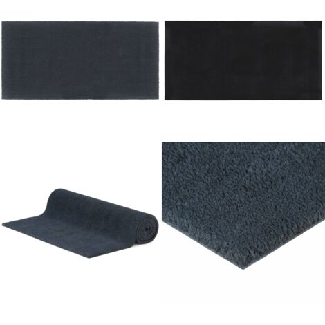 Zerbino Grigio Scuro 100x200 cm Fibra di Cocco - Zerbino - Zerbino in fibra di cocco