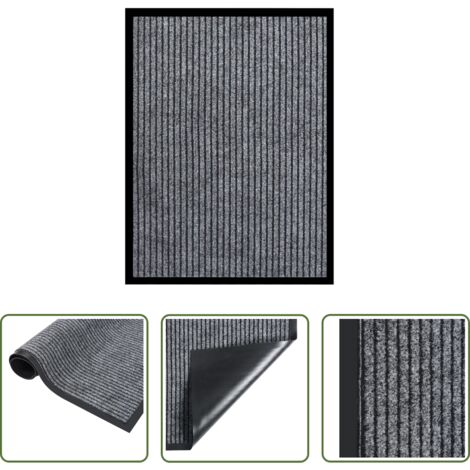 Zerbino grigio -  Zerbino Striato Grigio 60x80 cm
