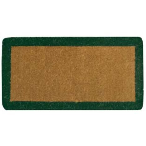Zerbino imperiale a fascia verde spessore mm.38 - cm.50x100, spessore mm.38 1 pezzi
